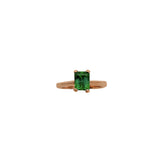 High Quality Green Tourmaline Gemstone 925 Sterling Silver Handmade Rings