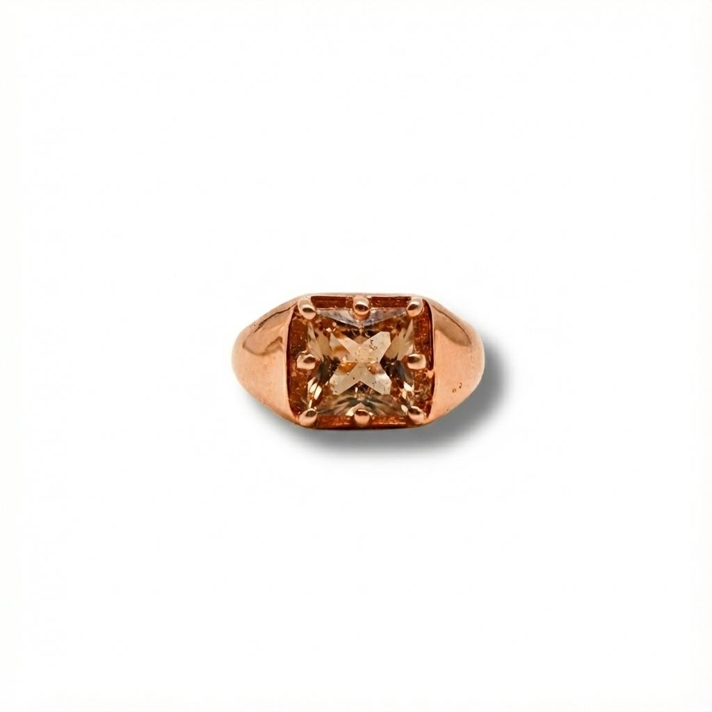 The Desert Rose Silver Ring