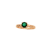 Precious Emerald Gemstone 925 Sterling Silver Rings