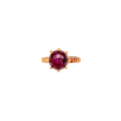 New Arrival Star Ruby Gemstone 925 Sterling Silver Rings Jewelry
