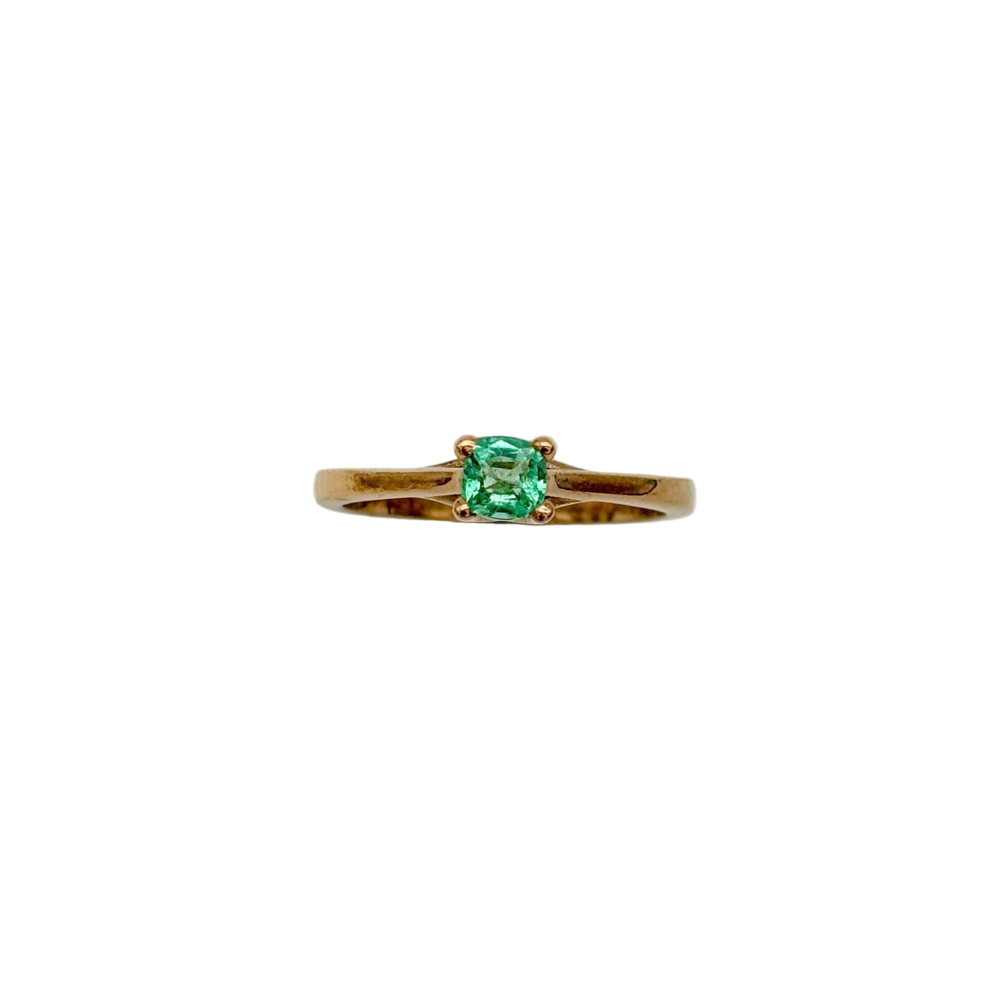 New Arrival Emerald Gemstone 925 Solid Sterling Silver Handmade Rings Jewelry