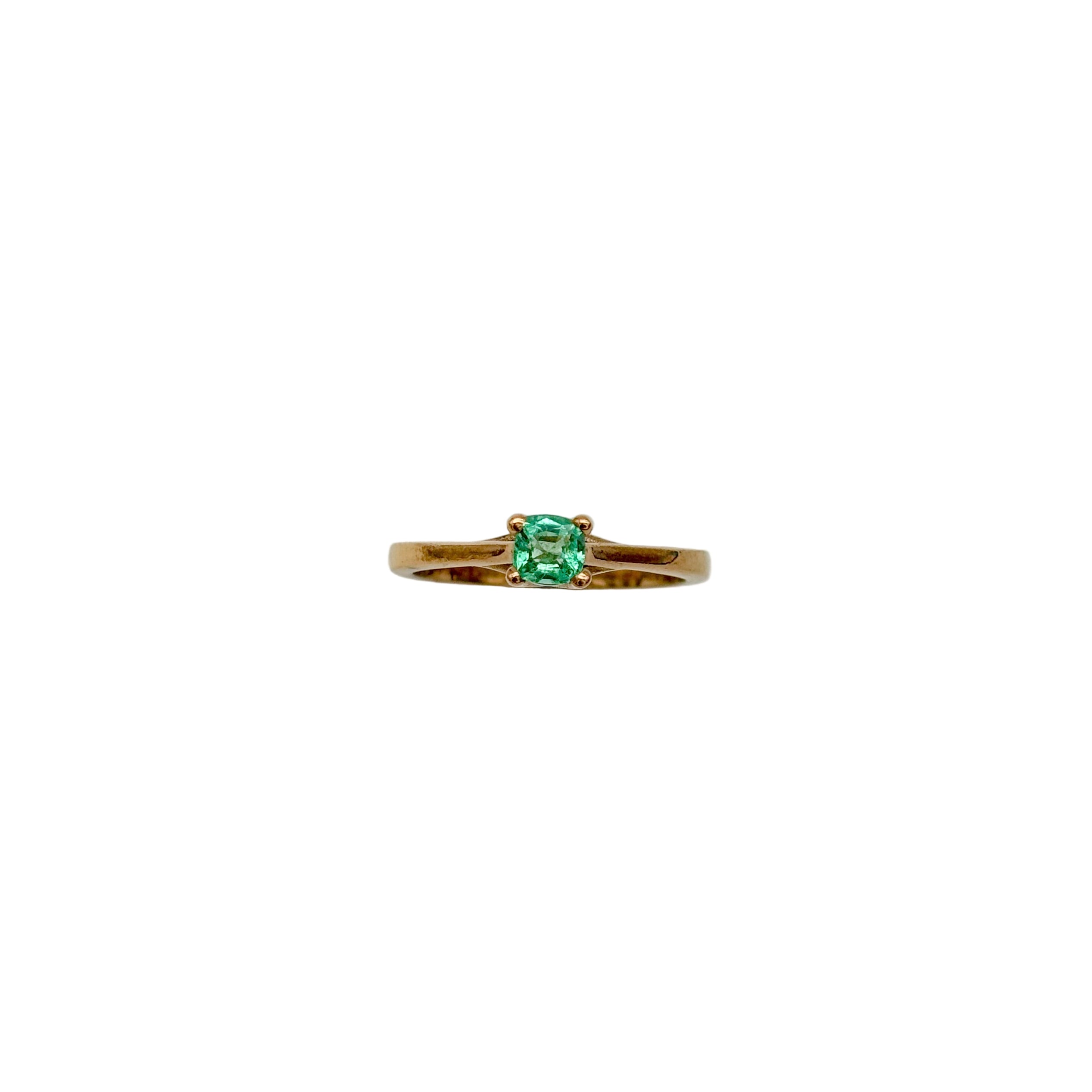 New Arrival Emerald Gemstone 925 Sterling Silver Handmade Rings Jewelry