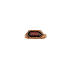 Natural Garnet Gemstone 925 Solid Sterling Silver Handmade Rings