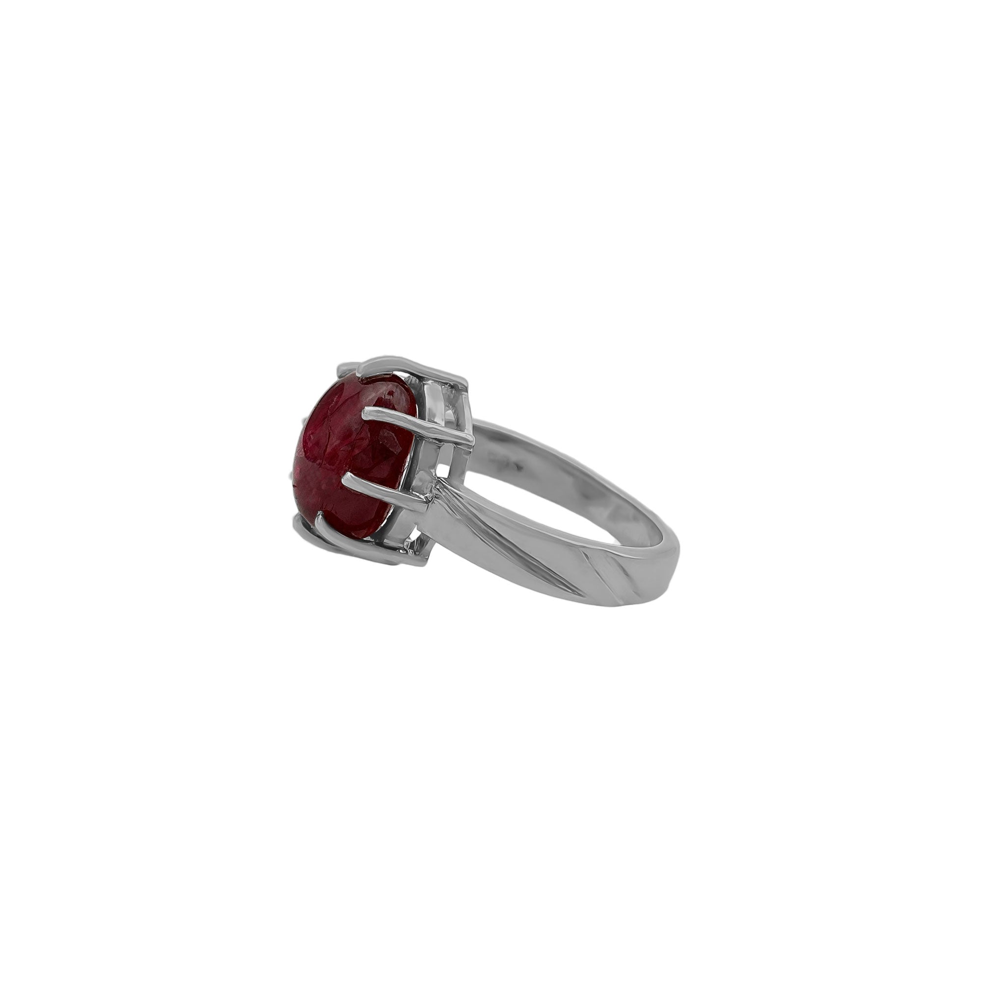 High Quality Ruby Gemstone 925 Solid Sterling Silver Handmade Rings