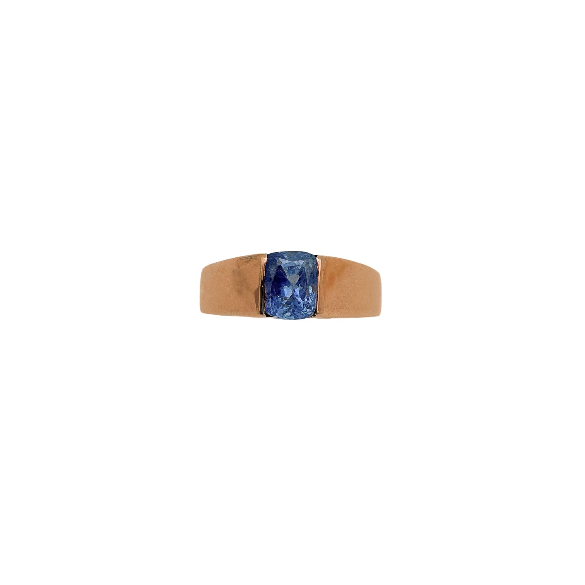 Precious Blue Sapphire Gemstone 925 Solid Sterling Silver Handmade Ring