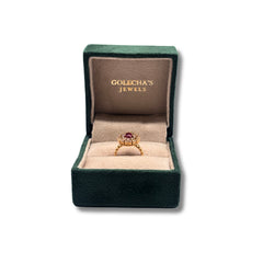 The Geometric Ruby Coronet