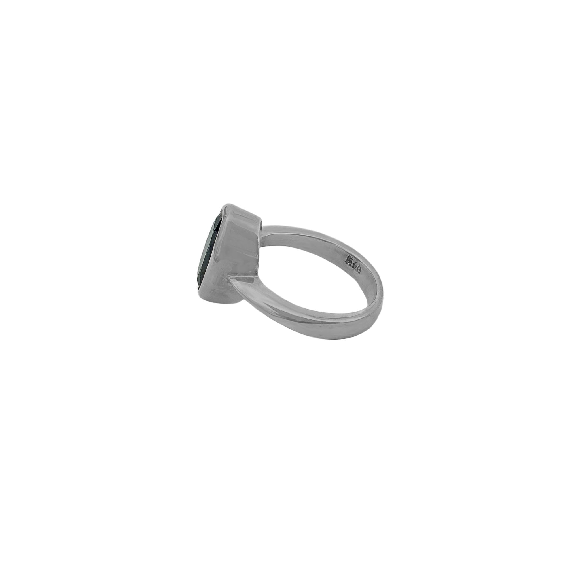 Precious Blue Sapphire Gemstone 925 Solid Sterling Silver Handmade Rings Jewelry