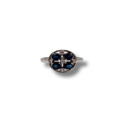 The Sapphire Cross Bloom